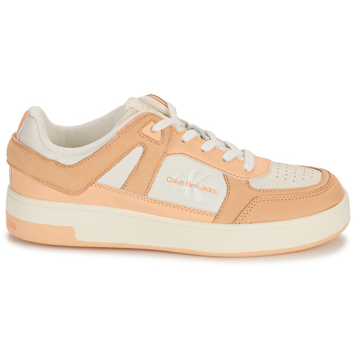 Calvin Klein Jeans - BASKET CUPSOLE LOW MIX - Blanc / Rose