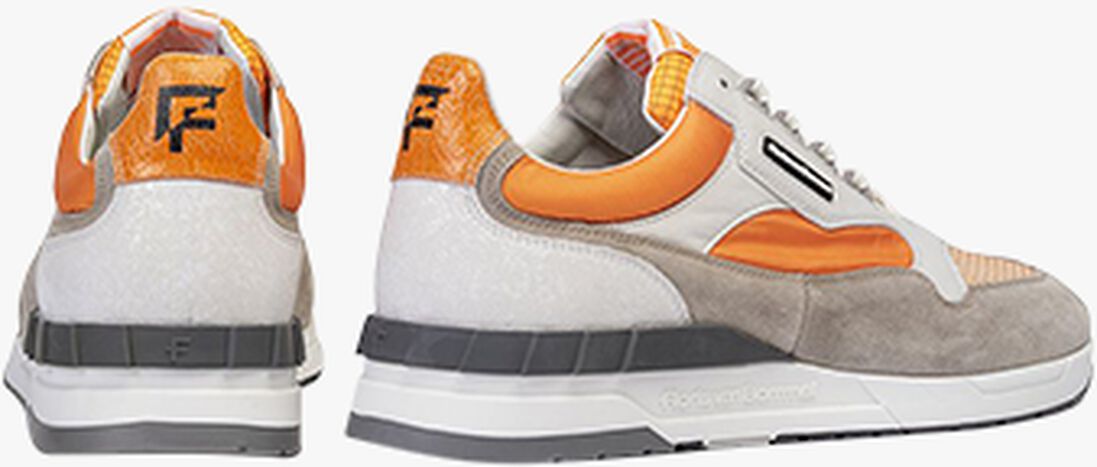 FLORIS VAN BOMMEL oranje floris van bommel lage sneakers sfm-10119