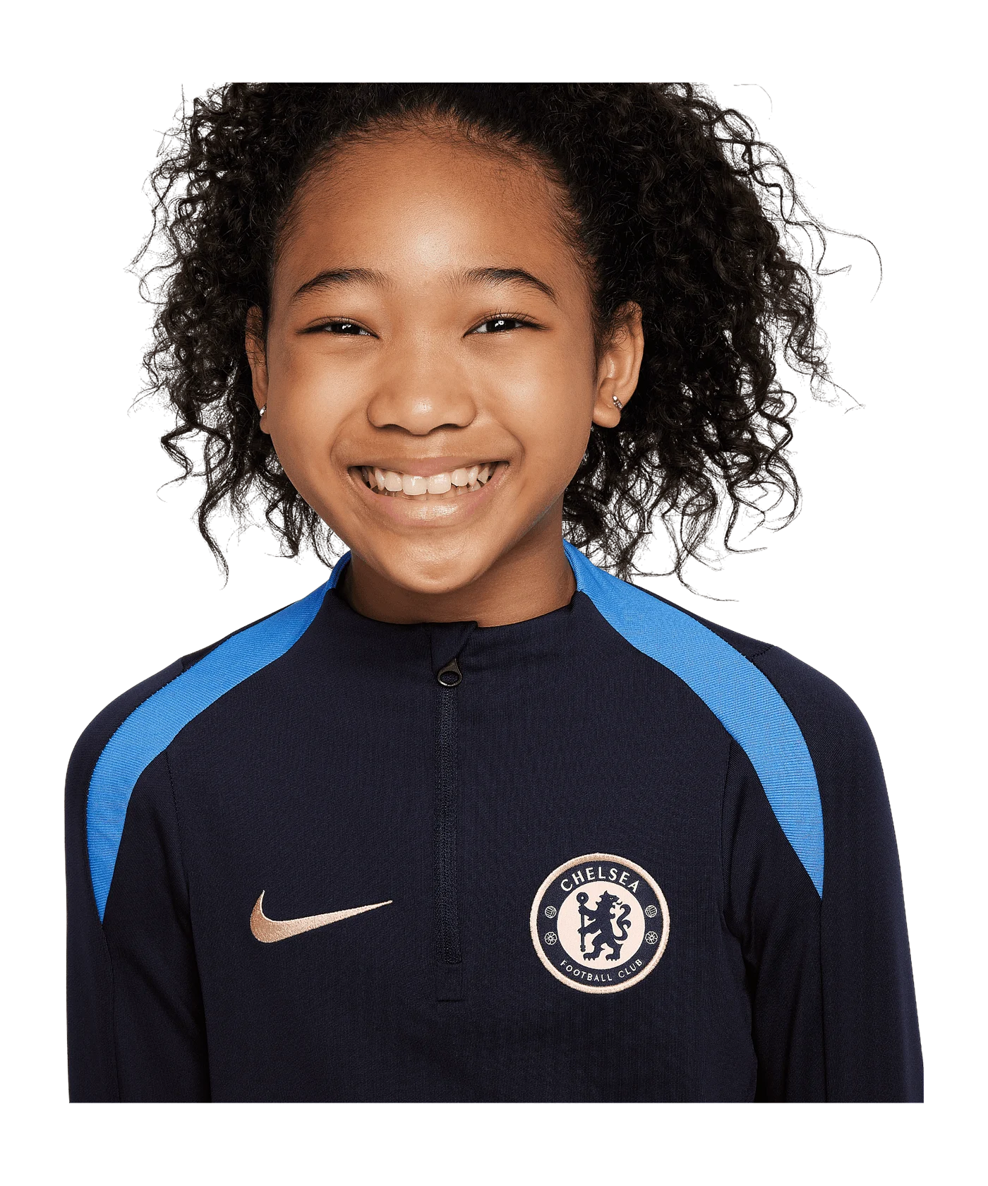 Nike FC Chelsea London Drill Top Kids Blau F454