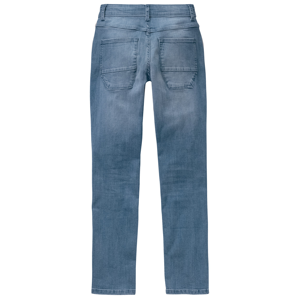 Yigga Jungen Straight-Jeans mit verstellbarem Bund blau