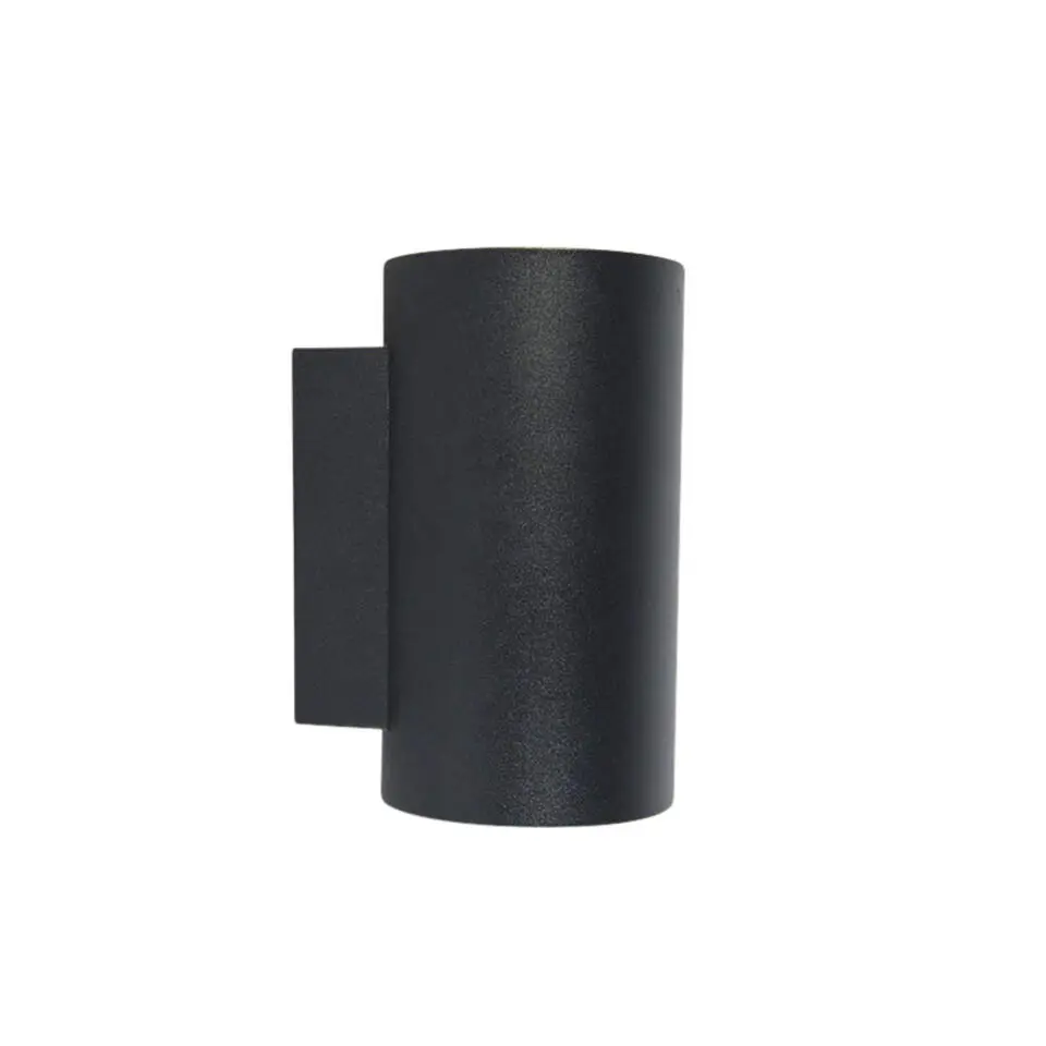 Qazqa wandlampen sandy zwart gu10