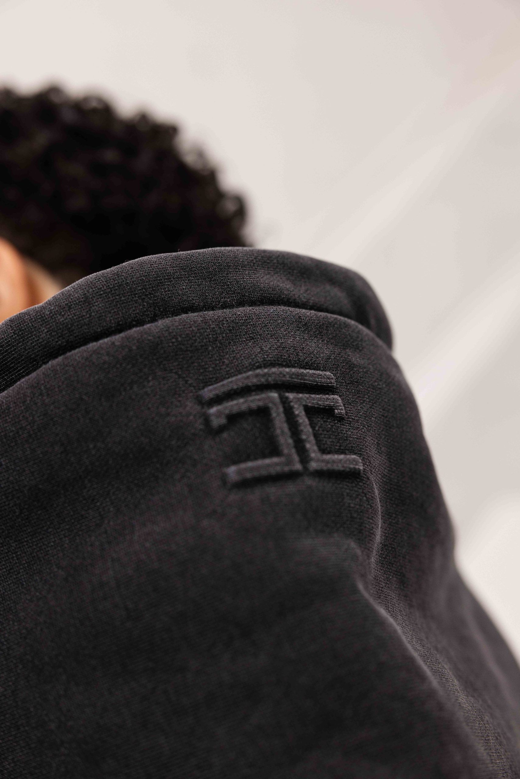 Jorcustom Fleece Angel 2.0 Oversized Hoodie Heren Donkergrijs