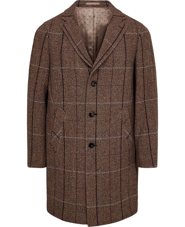 Sand 7455 - Retro Coat Brun