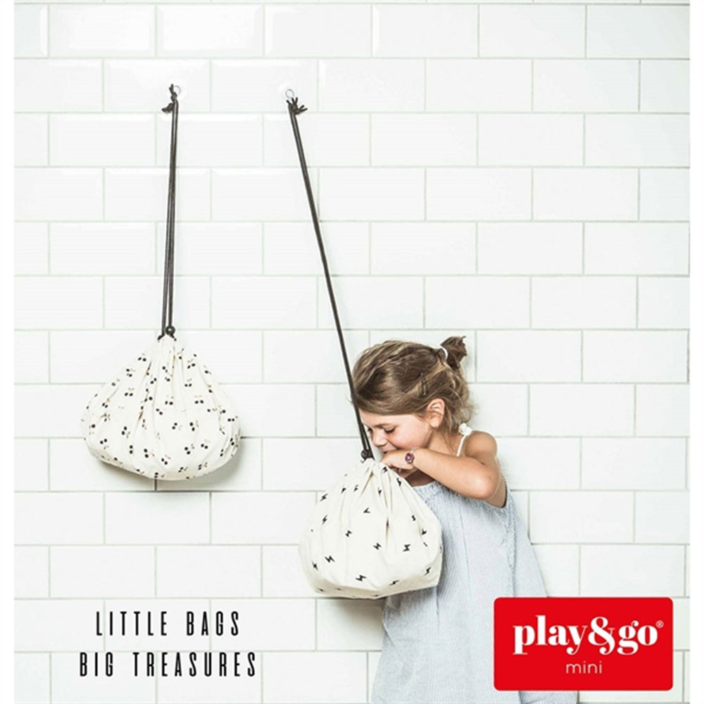 Opbevaringspose Mini Cherry gold - Play&Go