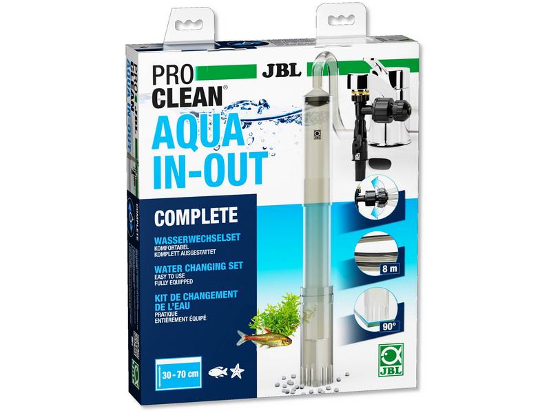 JBL Wasserwechselset ProClean Aqua In-Out Komplettes Wasserwechselset – inklusive Bodenreiniger und Ansaugpumpe