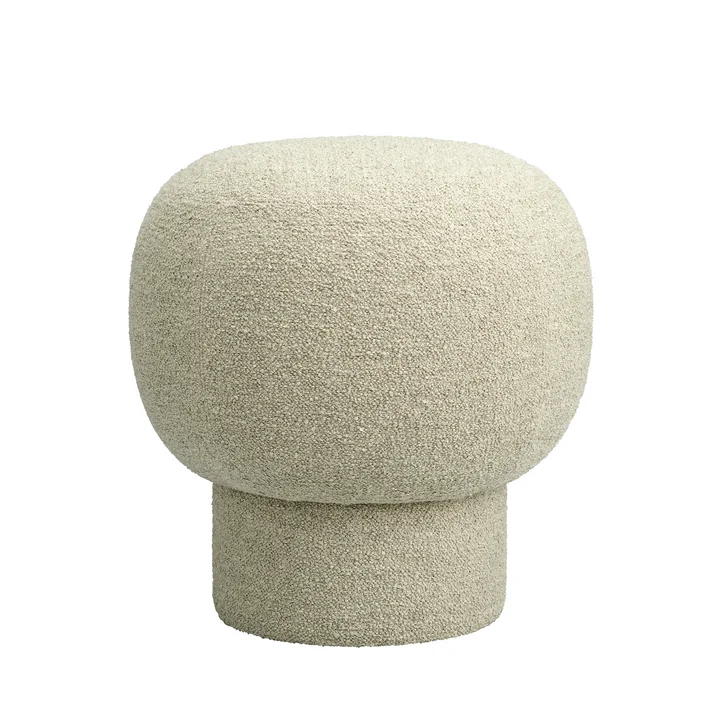 Norr11 - Liége Pouf, H 45,5 cm, créme (Barnum Col 7)
