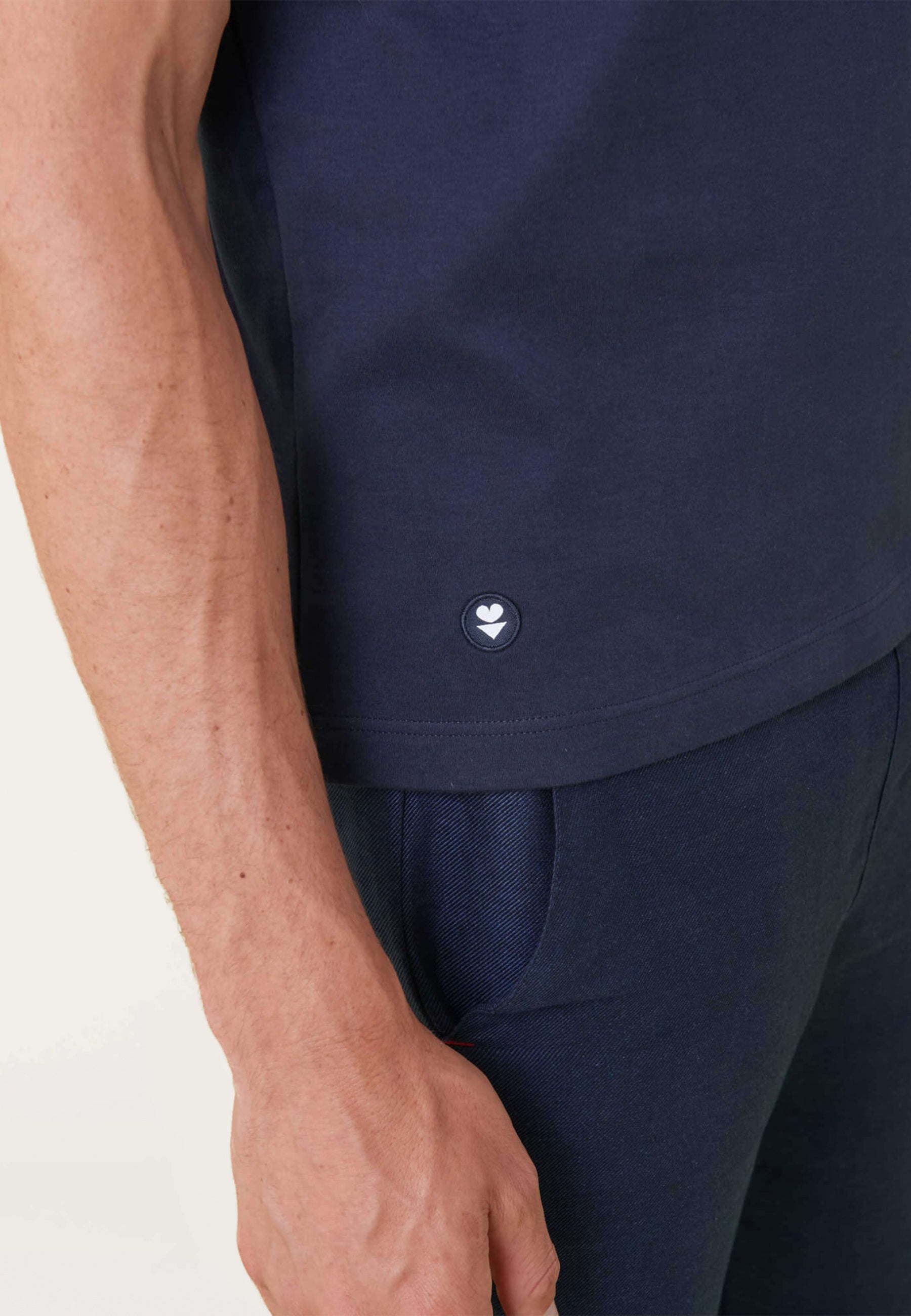T-shirt en coton-Sasha Marine