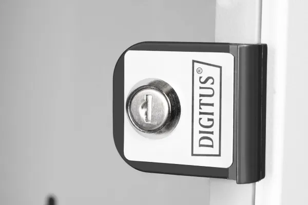 Digitus SOHO PRO Series - Rack kabinet - vægmonterbar - RAL 7035, lysegrå - 6U - 10