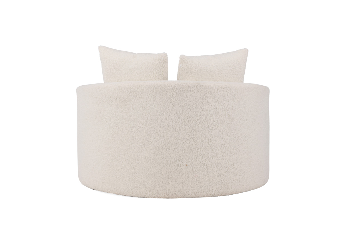 Loveseat Kathleen teddy Wit