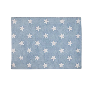 Teppich Stars Blue-White