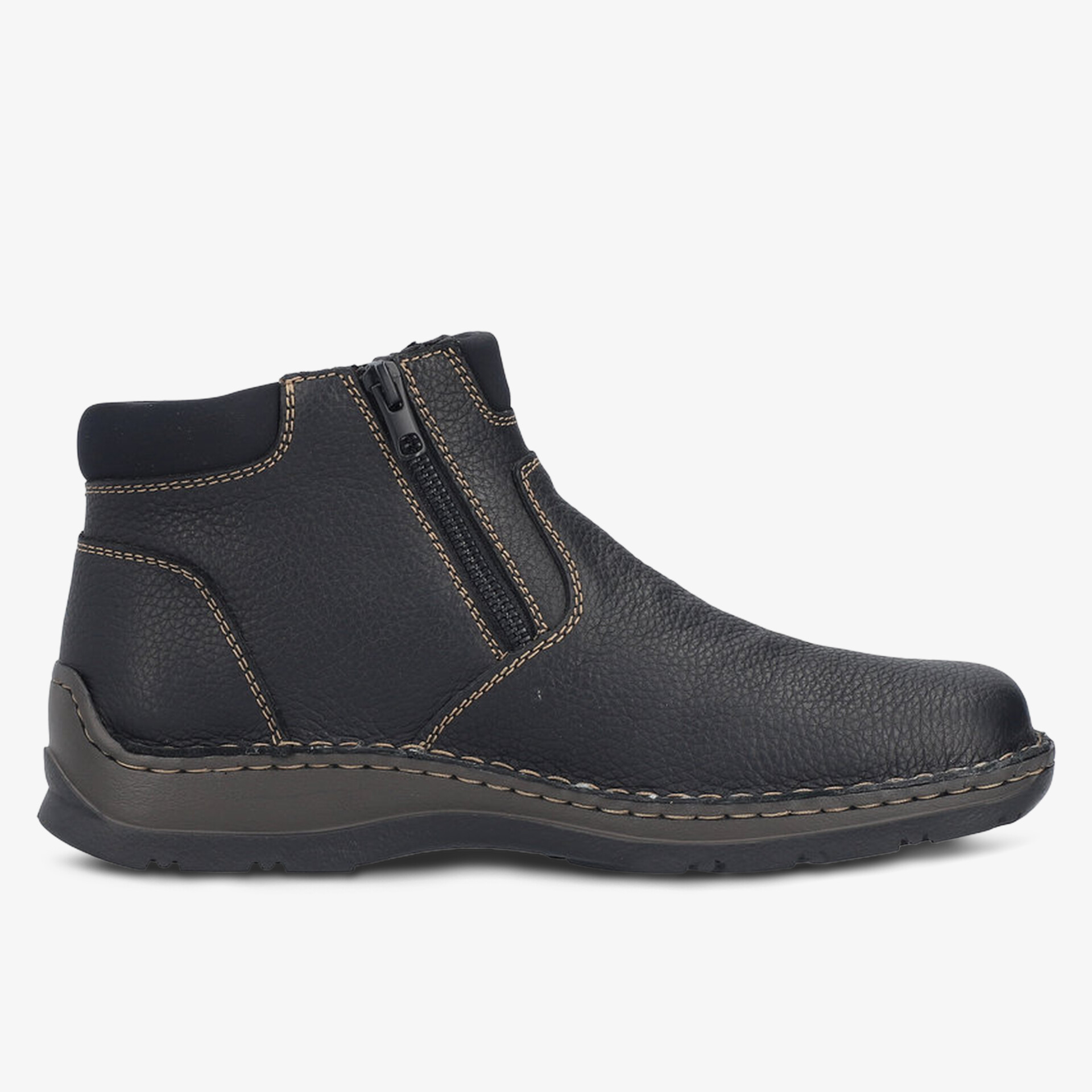 rieker Herren Stiefel schwarz