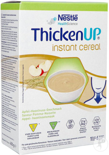 ThickenUp Instant Cereal Pomme-Noisette Poudre 450g