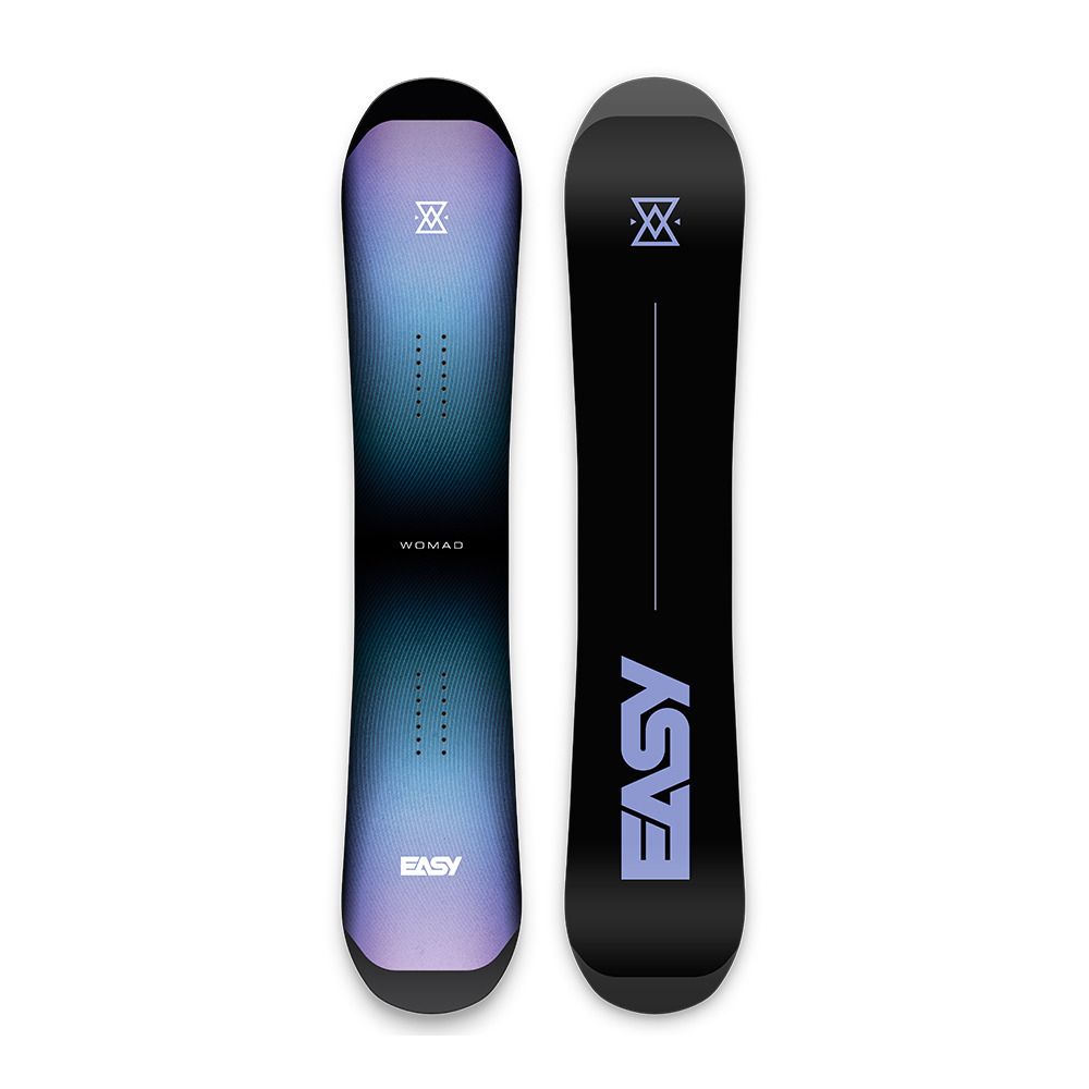 Easy Snowboard WOMAD - Snowboard all-mountain Femme purpe/black