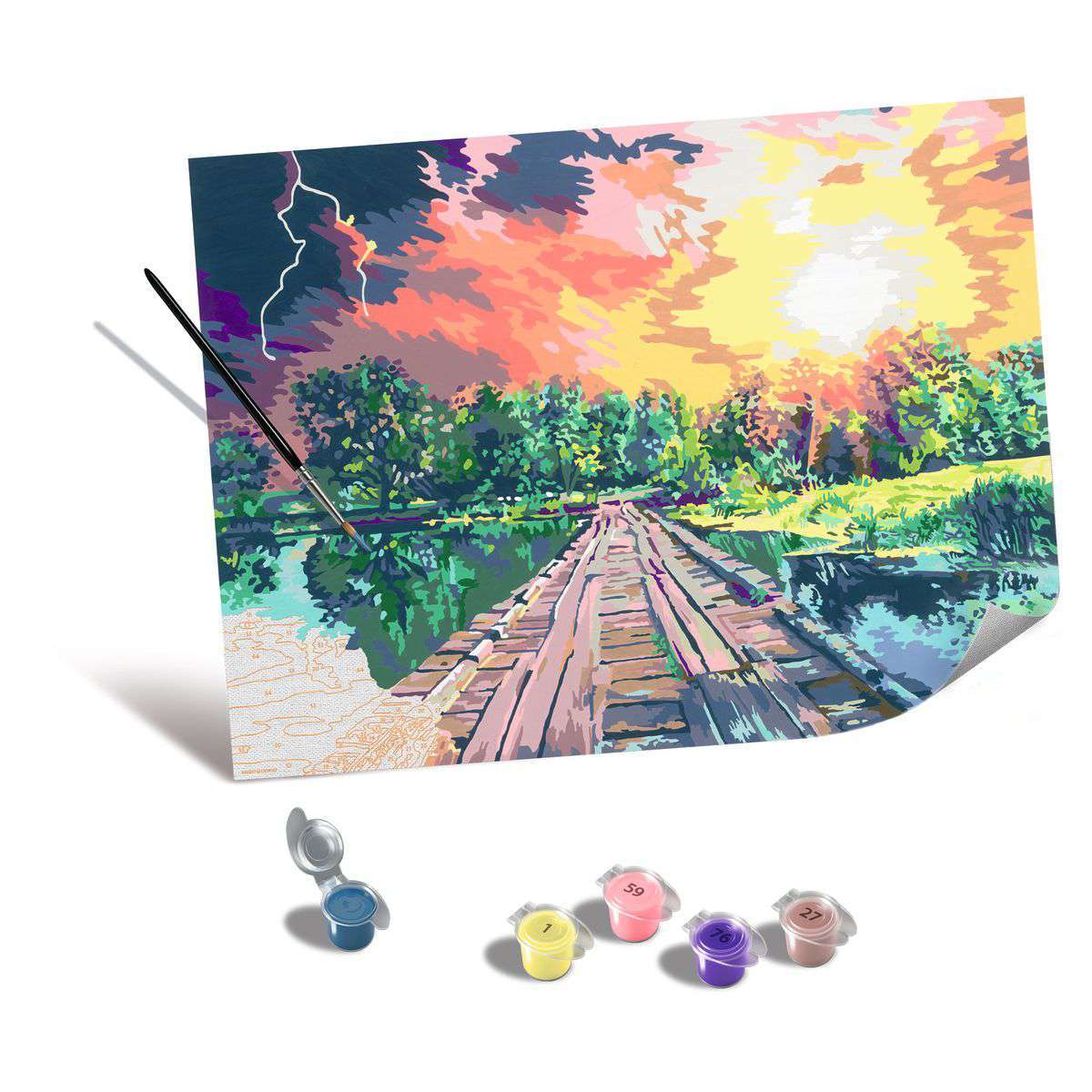 Ravensburger Spiel Leinwand Magisches Licht