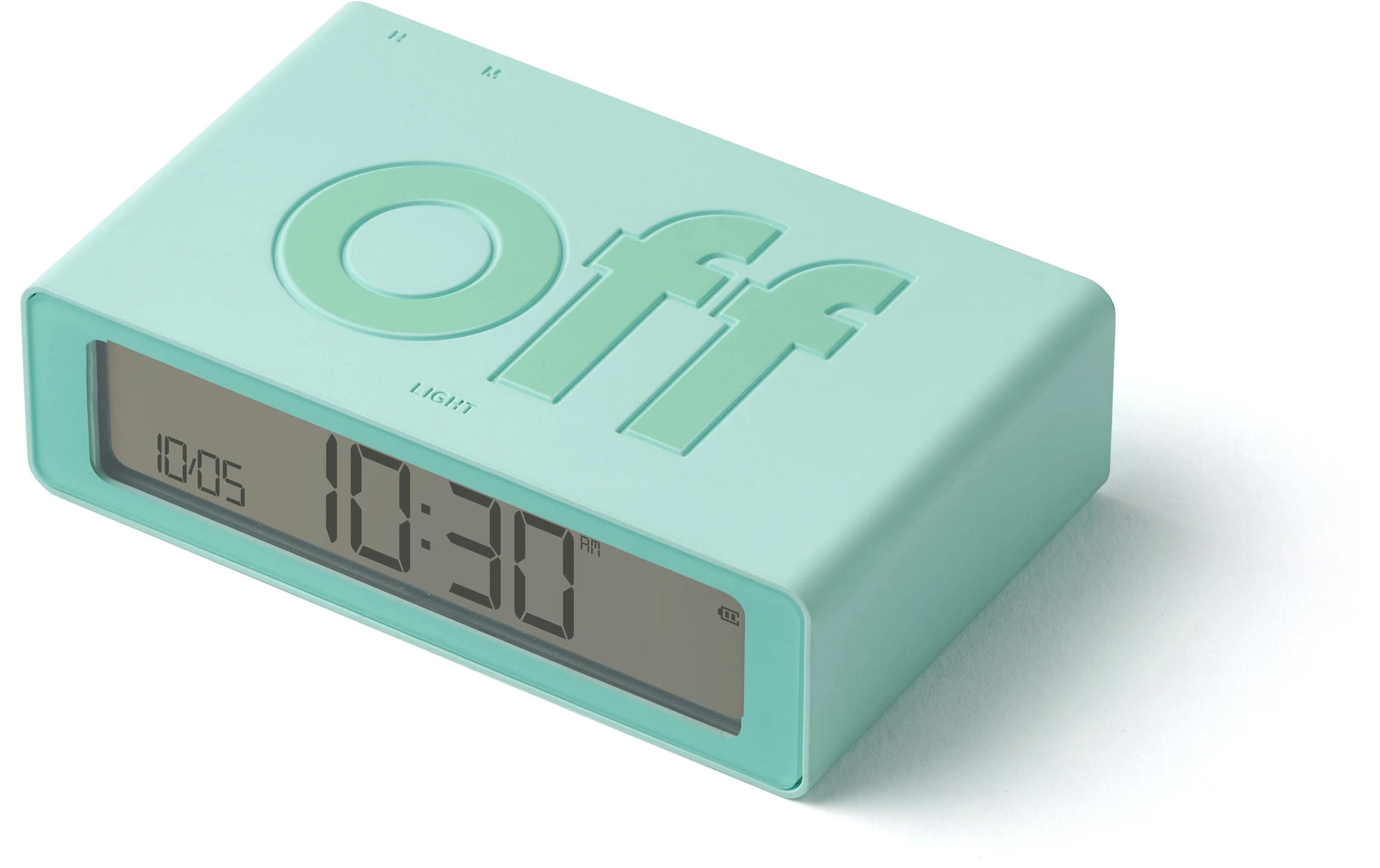Digitalwecker Flip Mini MintMini LCD-Wecker mit Umkehrfunktion (On/Off)