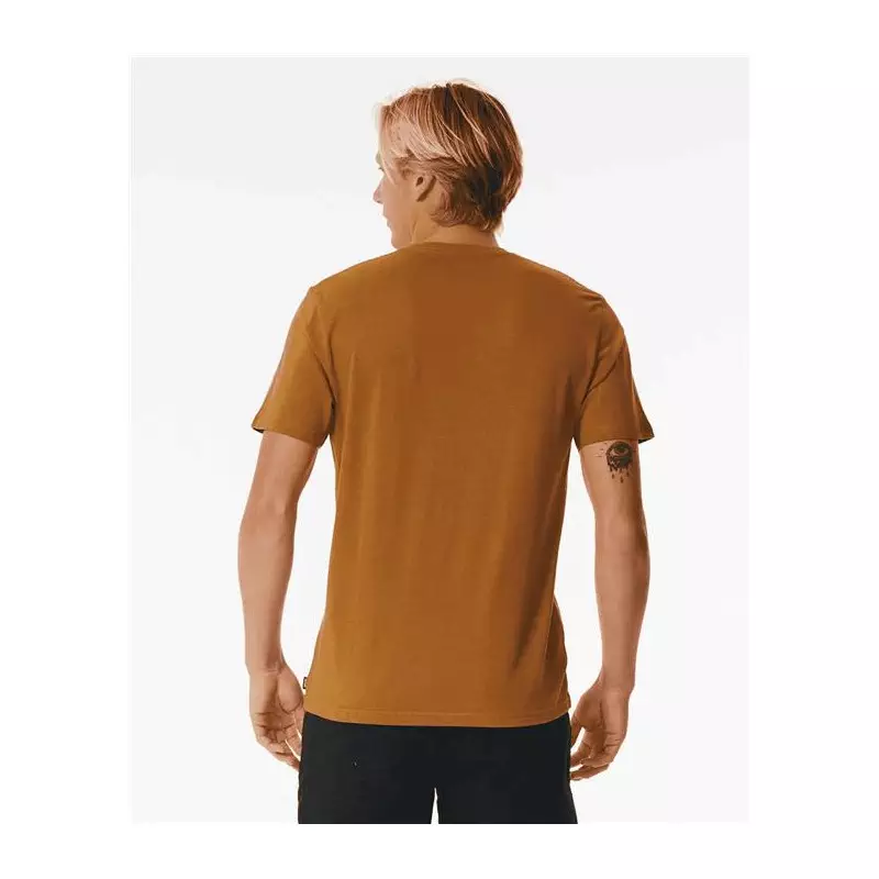 Teeshirt RIPCURL Brand Icon Tee Gold M