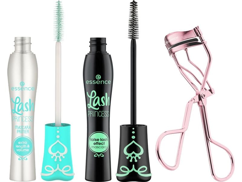 essence Lash Princess lengthening eye set Schwarz Wimpern-Set für atemberaubende Looks