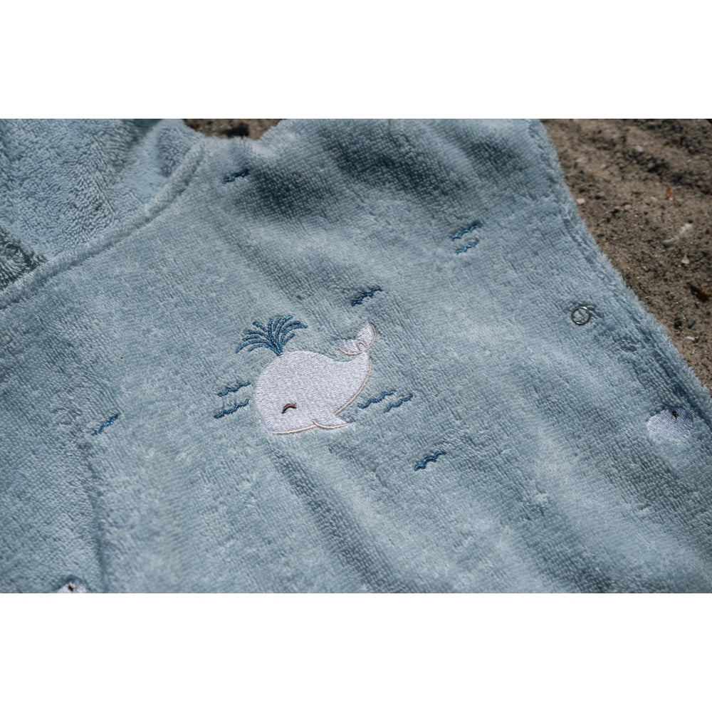 Køb FILIBABBA Christian's Whale Tales Badeponcho Med Broderi GOTS