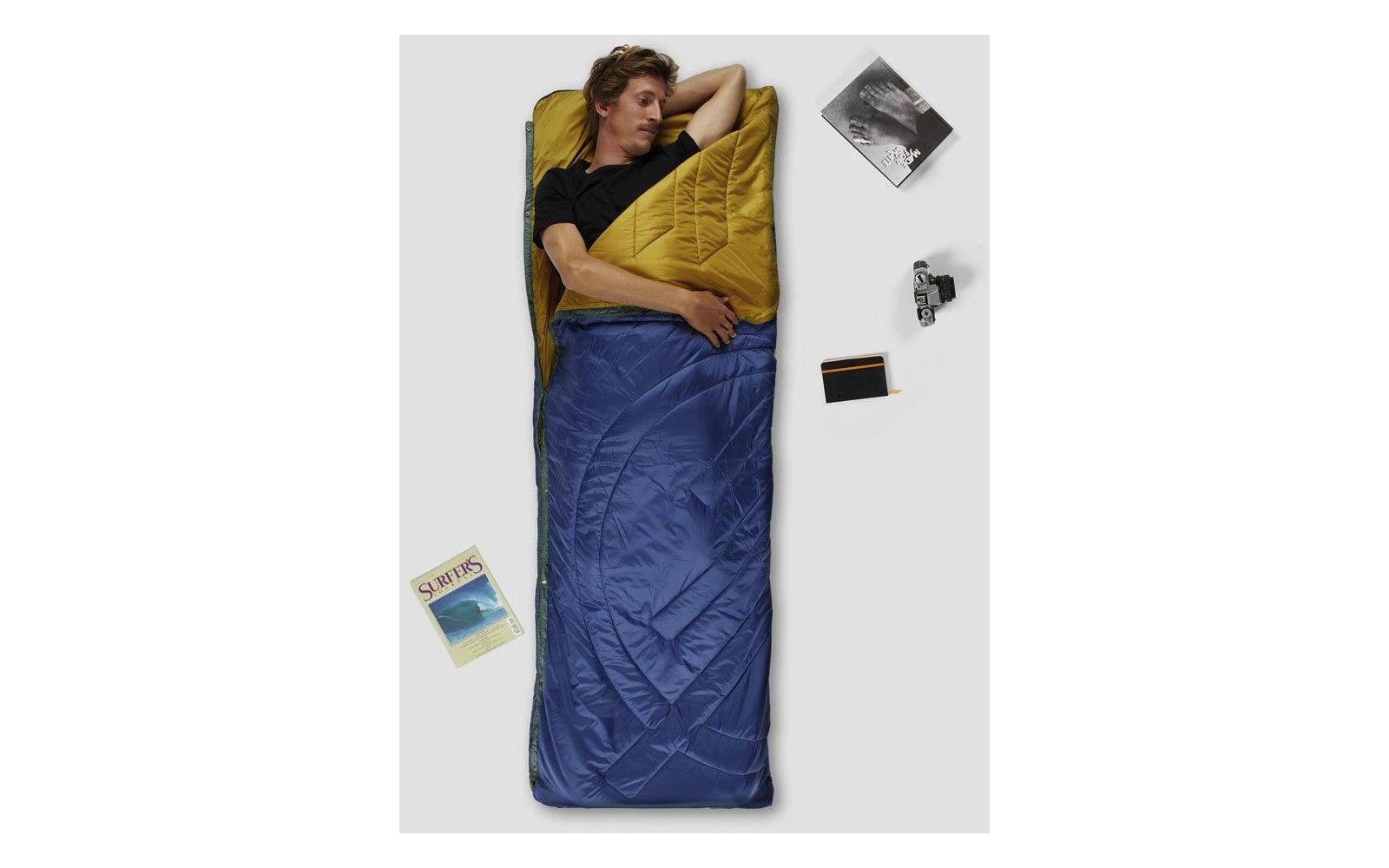 Voited Recycled Ripstop Outdoor Camping Decke sunray