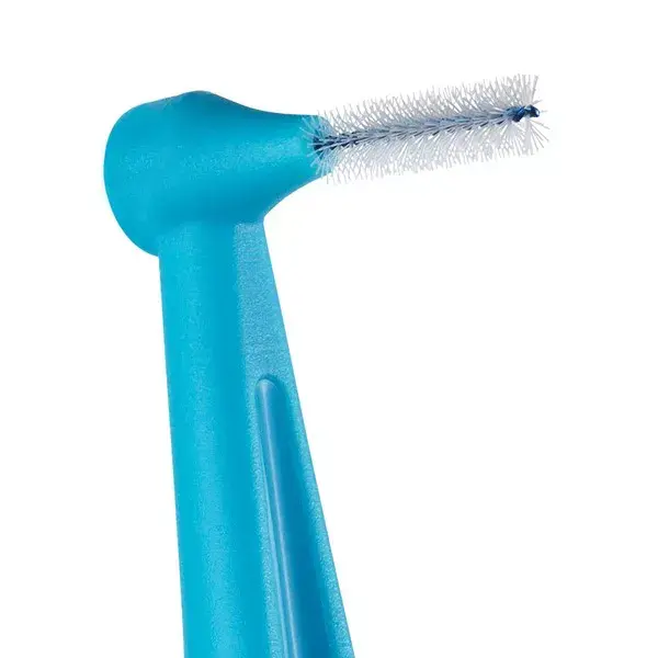 Escova interdental angular TePe Eco-Responsible ISO 3 / 0,6 mm, pacote com 6 unidades.