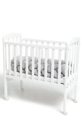 Alice & Fox ALEAH Flettet Sengekant 200cm, Light Grey