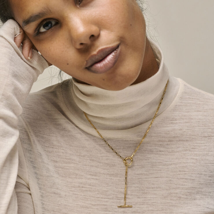 ENAMEL Copenhagen Necklace, Noel 925s/gp