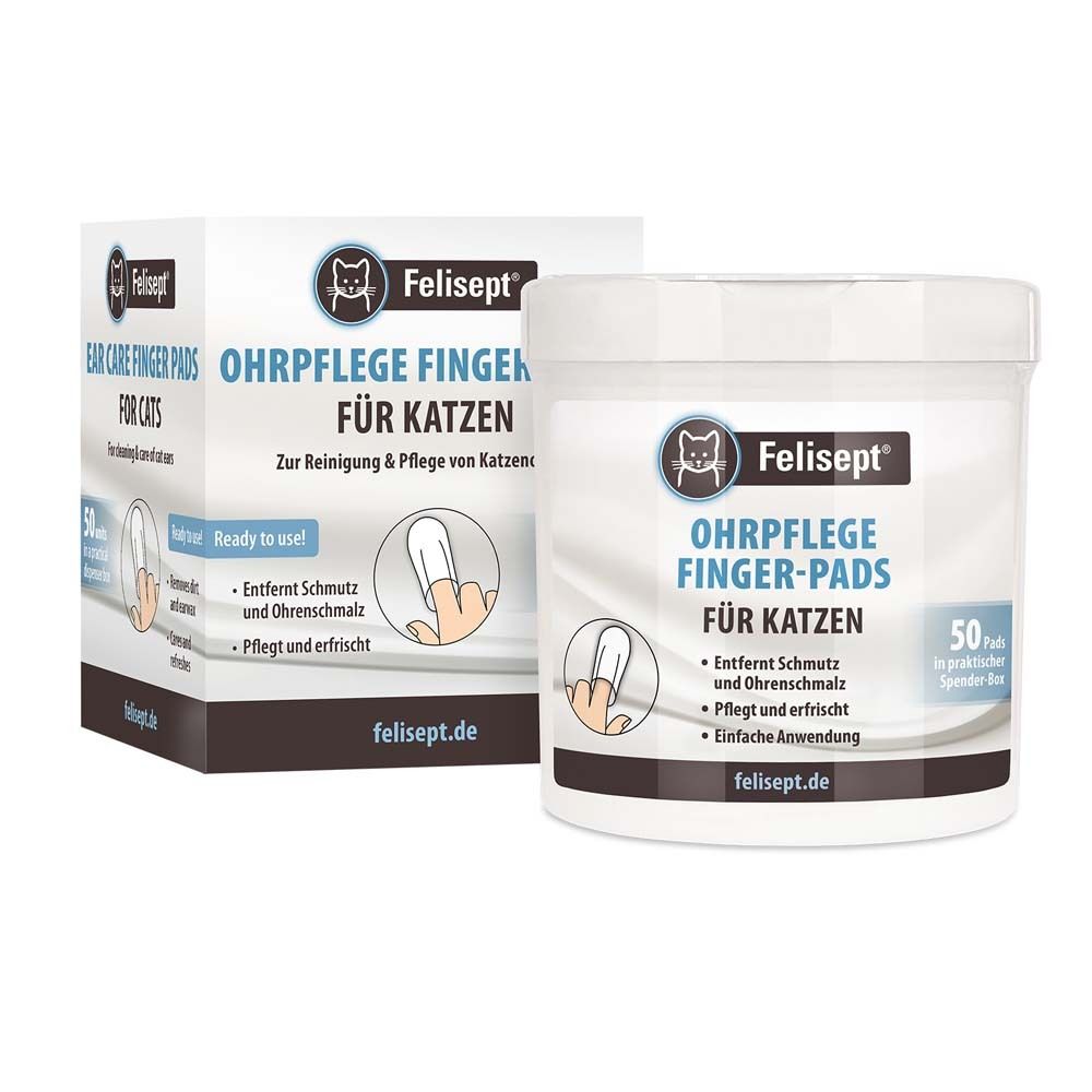 Felisept® Ohrepflege Finger-Pads für Katzen