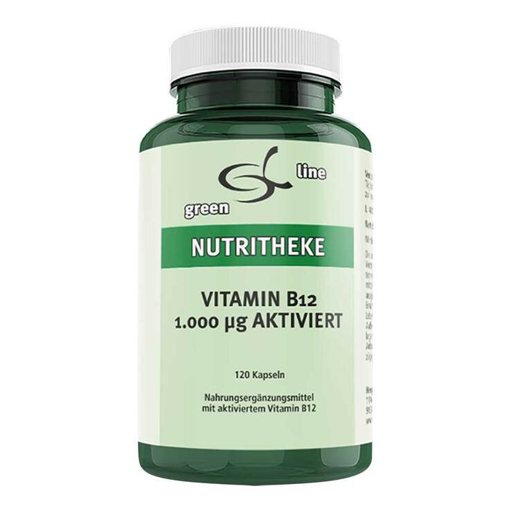 Vitamin B12 1.000 µg aktiviert Kapseln, 120 St