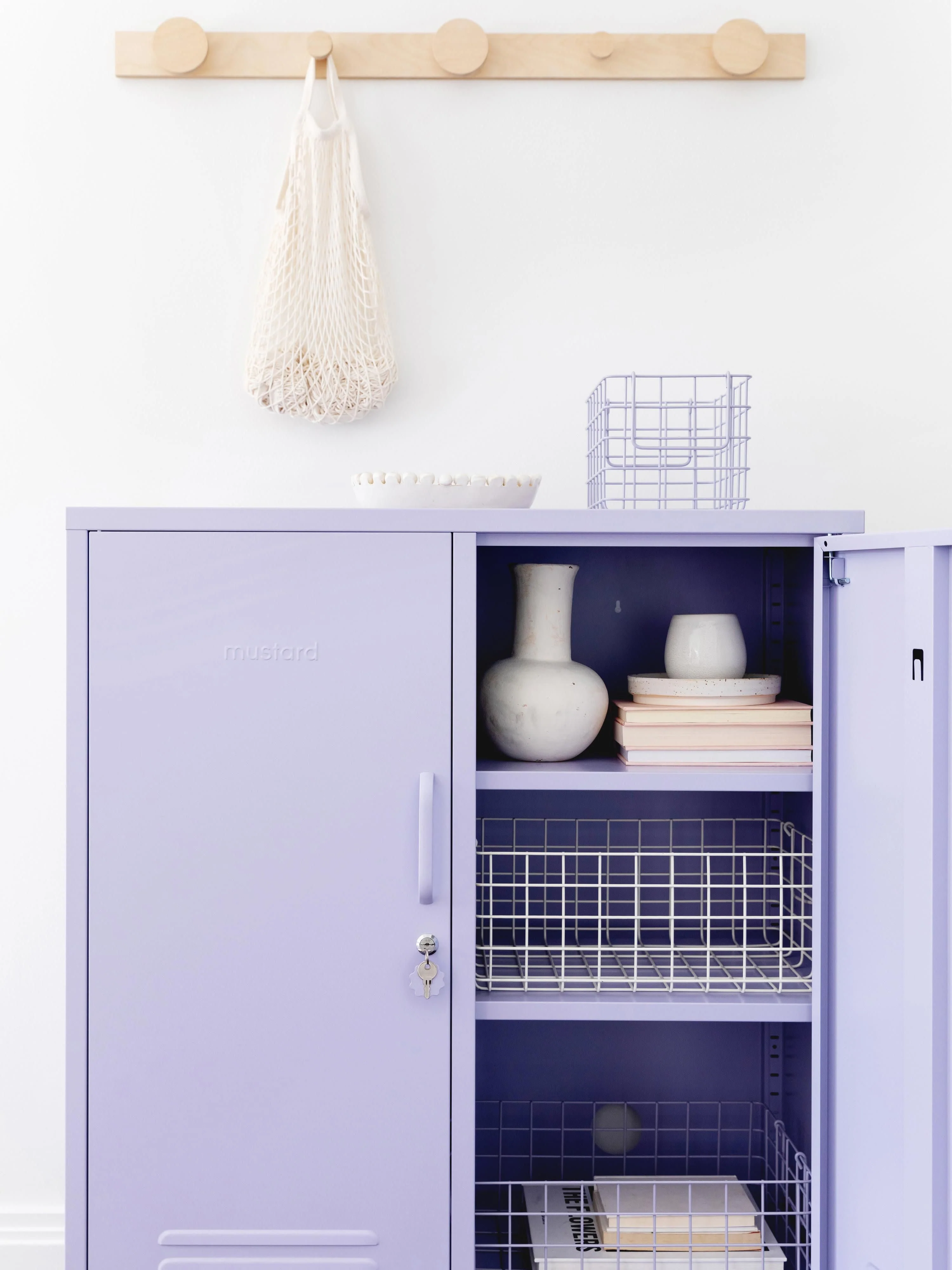 Metalen opbergmanden The Baskets, set van 3