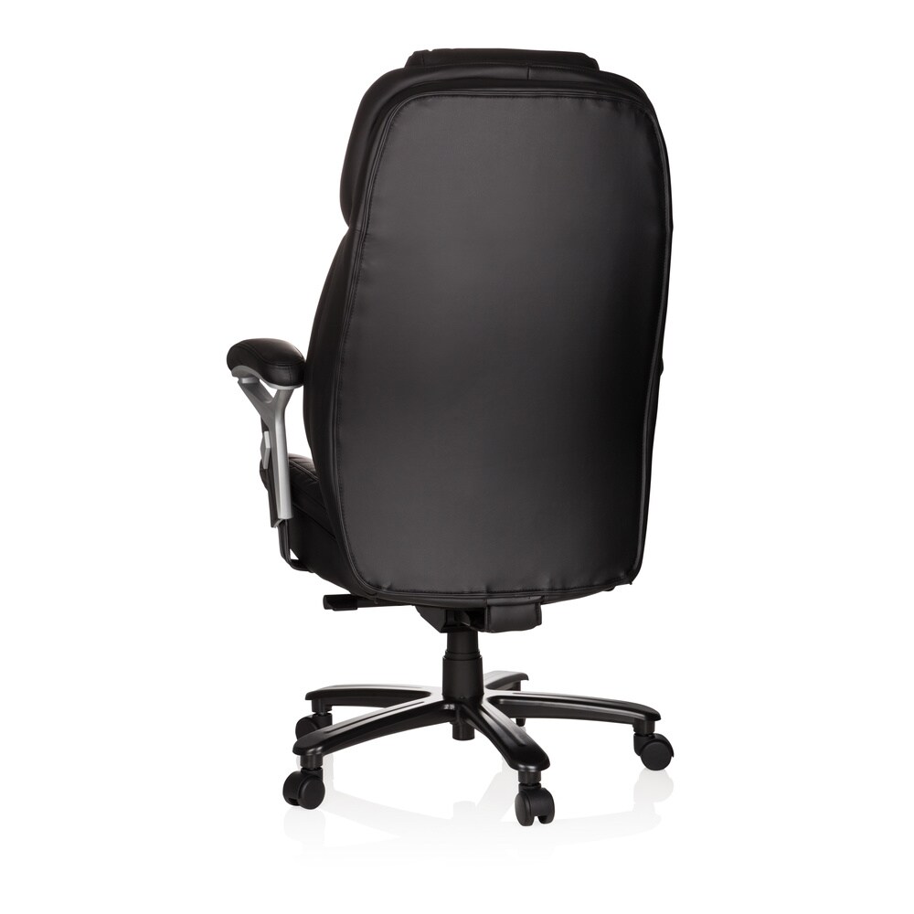 XXL Drehstuhl XXL PULLMANN Kunstleder mit Armlehnen (höhenverstellbar) hjh OFFICE