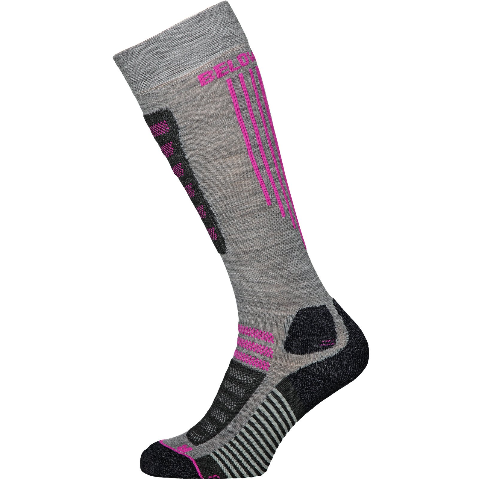 BZ Skisocken Merino Erw., 35-38, blau
