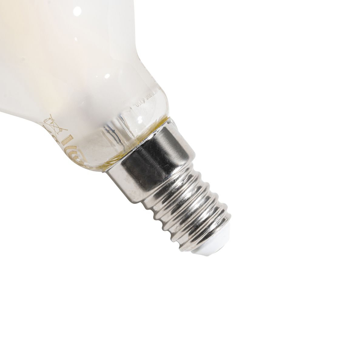 Set van 5 Smart E14  LED lampen P45 mat 4.2W 470 lm 2700-6500K