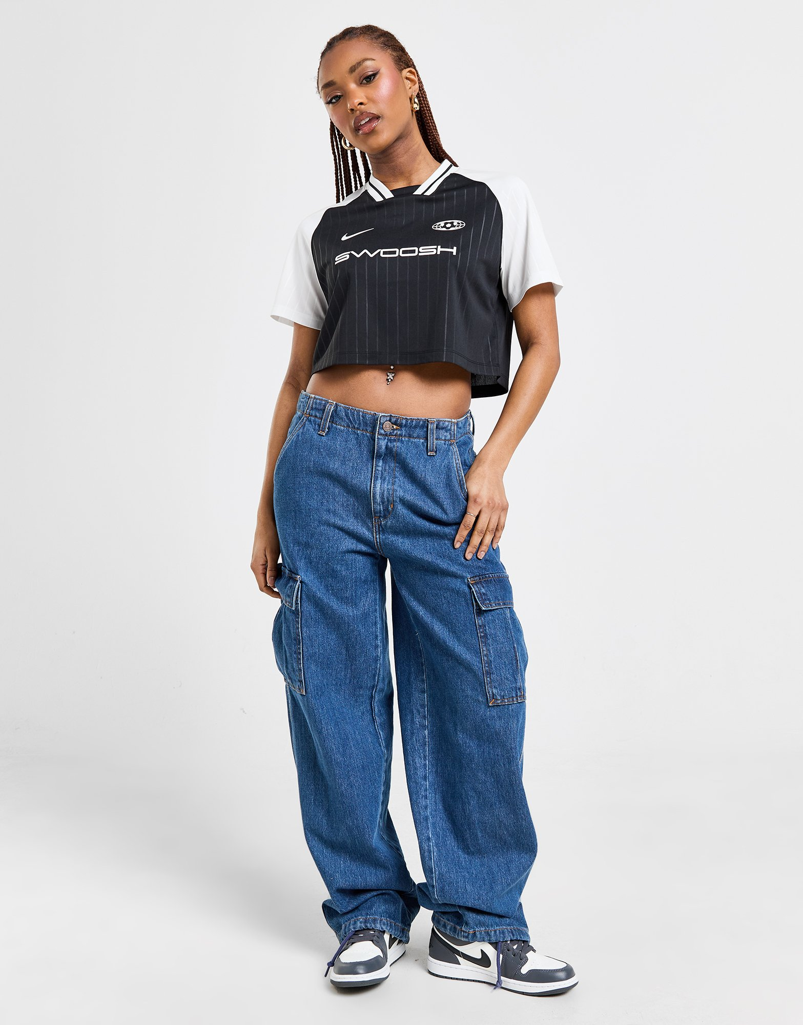 Nike T-shirt Football Crop Homme