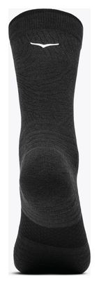 Chaussettes (3 paires) Hoka Crew Run Noir