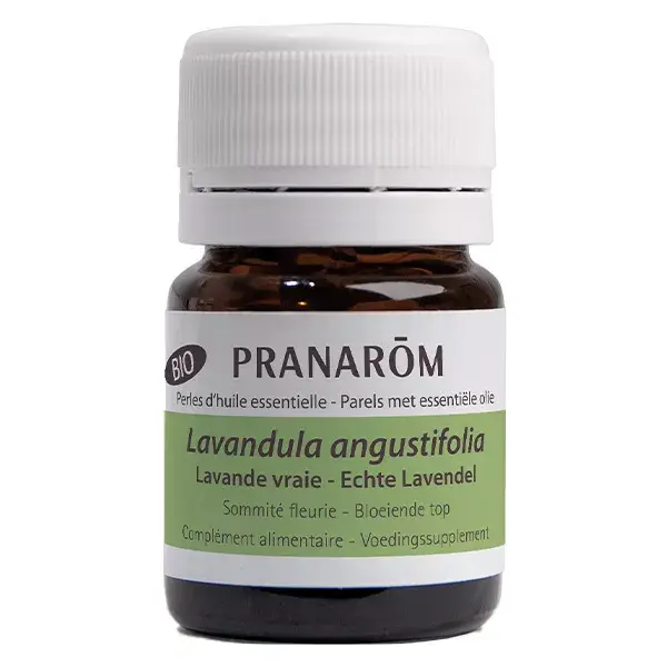 Pérolas de Óleo Essencial de Lavanda Orgânica Verdadeira Pranarom - 60 unidades