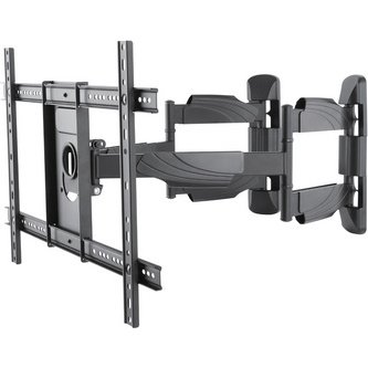 Support mural de coin pour TV Full Motion,