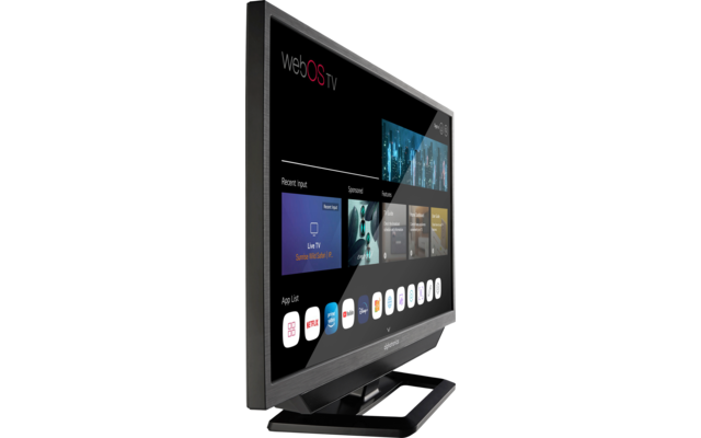 Alphatronics SLA-Linie DSBW plus LED TV mit Triple Tuner / DVD Player inklusive DVB-T Stabantenne