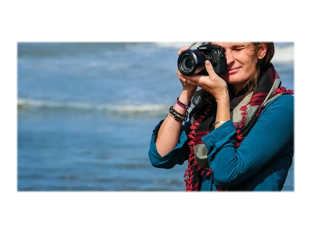 Panasonic Lumix G DC-G91 - Digitalkamera - spejlløst - 20.3 MP - Four Thirds - 4K / 30 fps - kun kamerahus - Wi-Fi, Bluetooth - sort