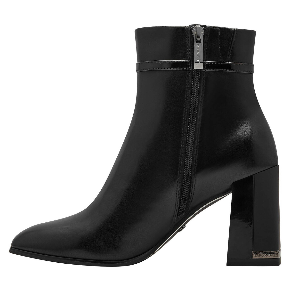 TAMARIS<br>Botas de cano curto com bico fino e salto