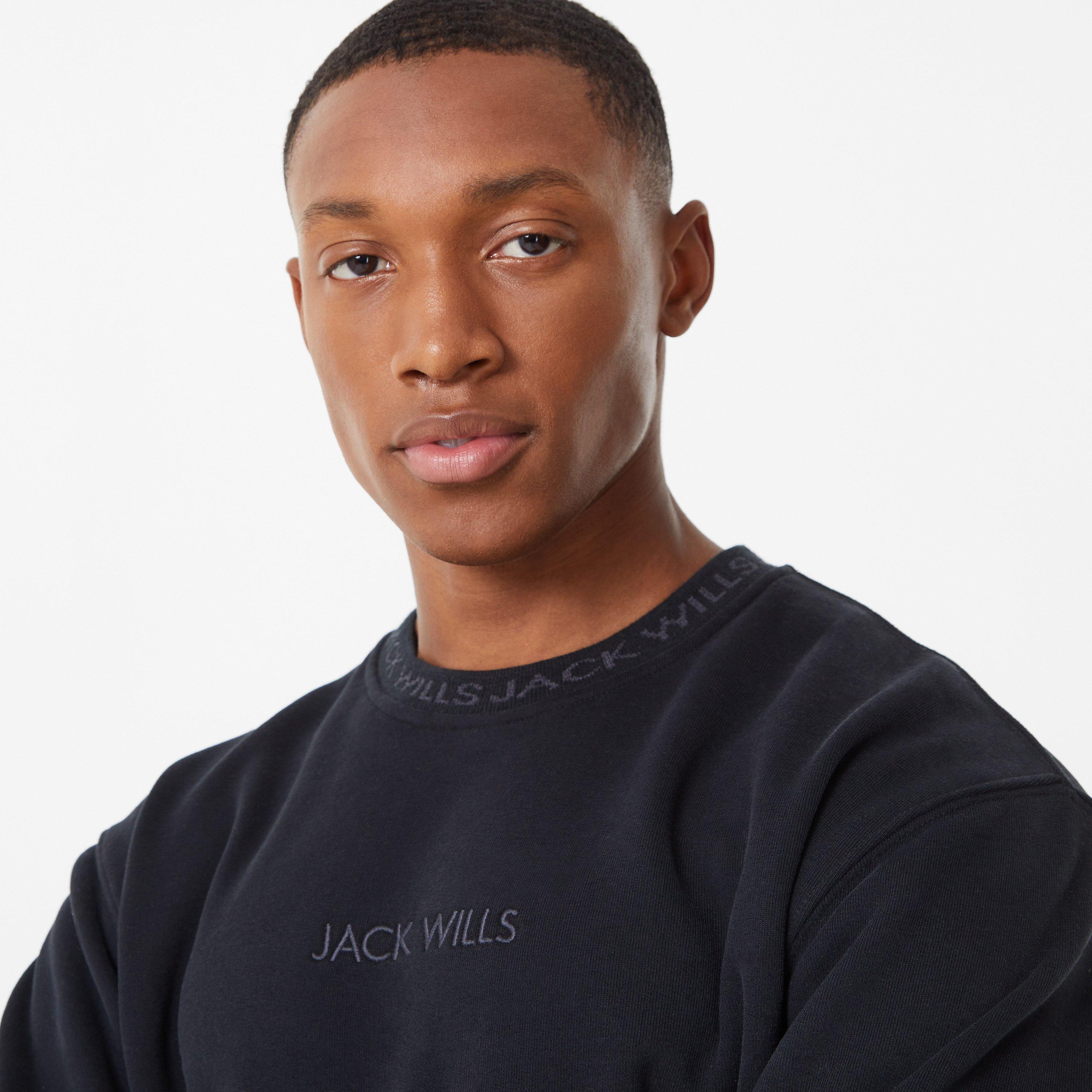 Jack Wills JW Jacquard Crew Sweatshirt