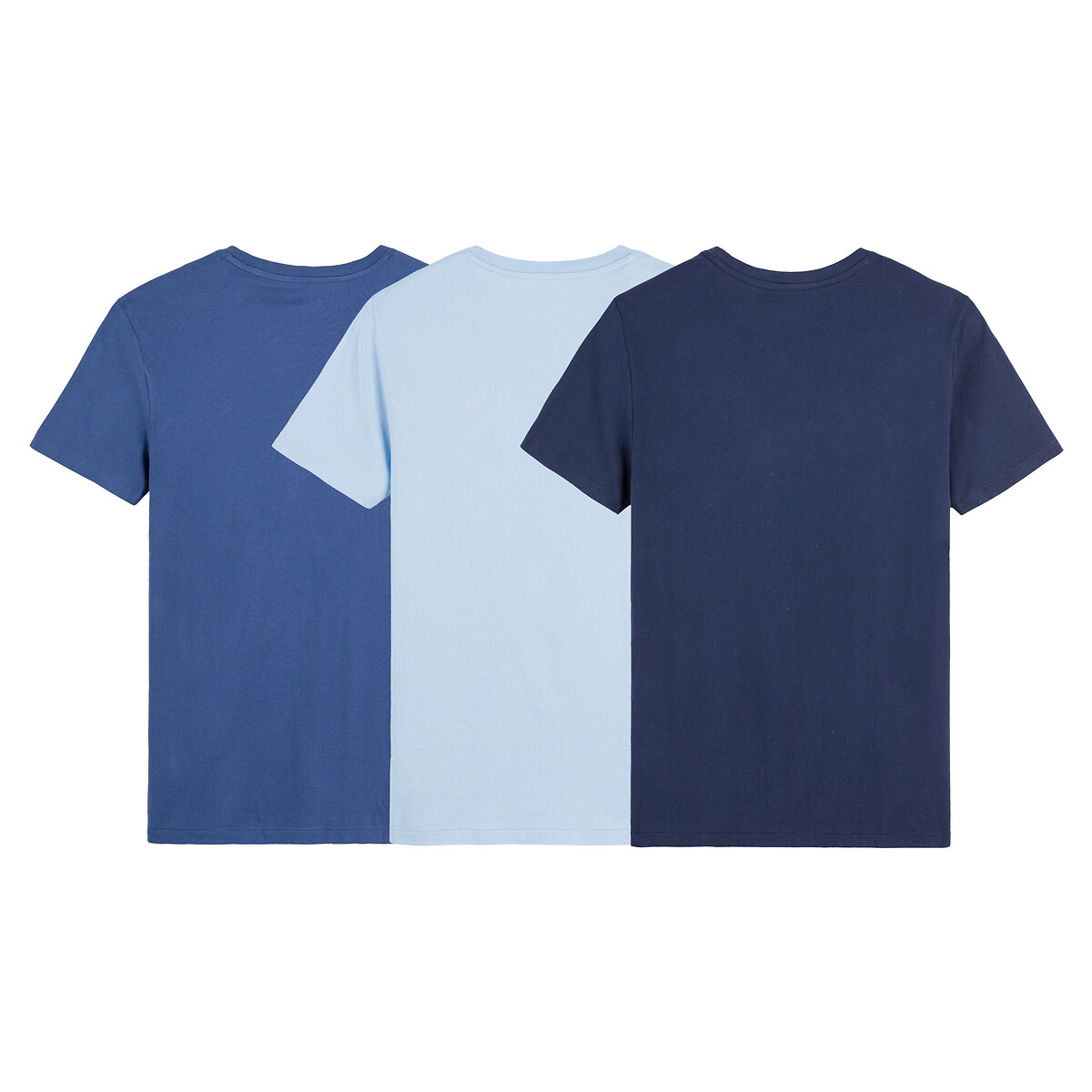 POLO RALPH LAUREN<br>Conjunto de 3 camisas ajustadas com gola redonda