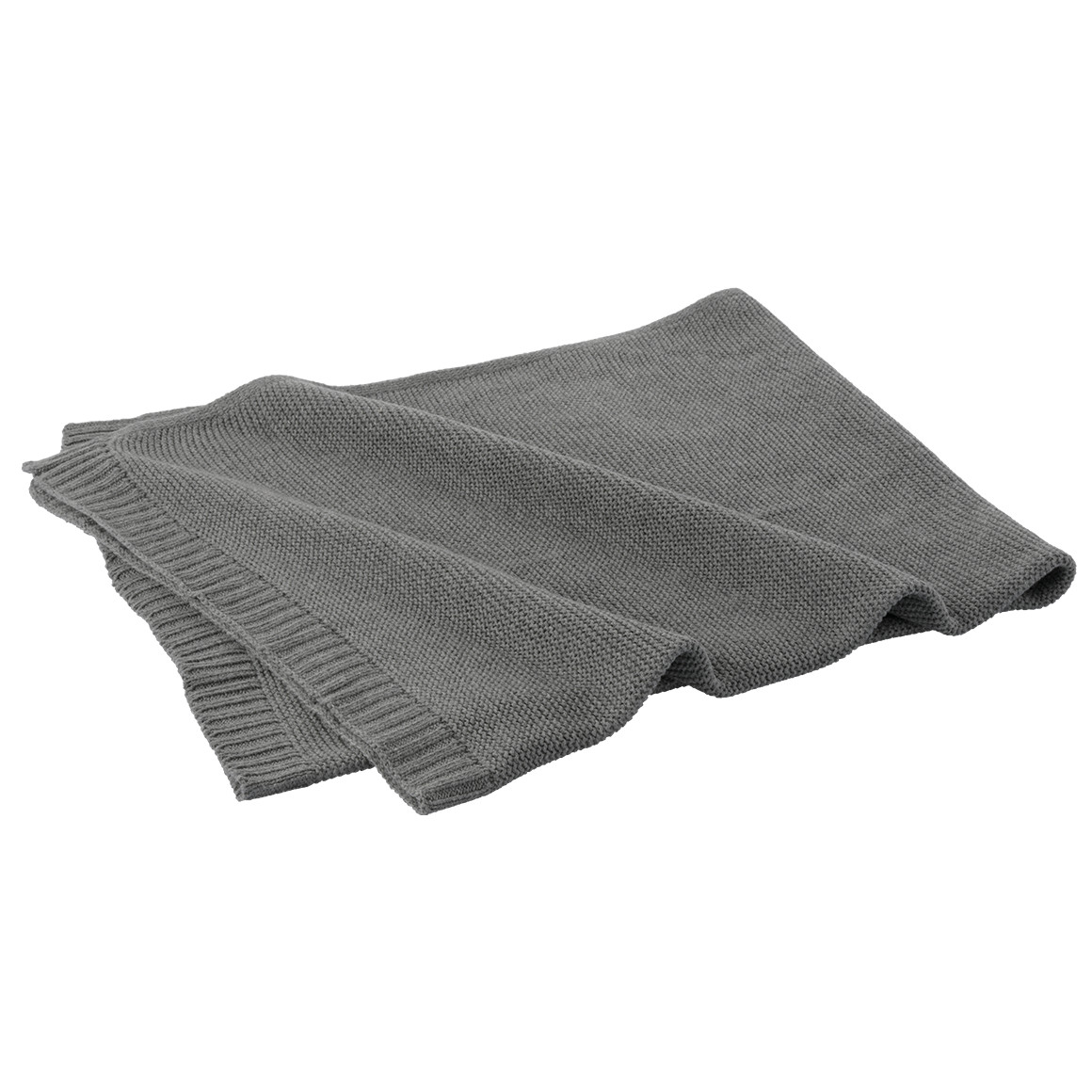 Topomini Strickdecke 75 x 100 cm blau