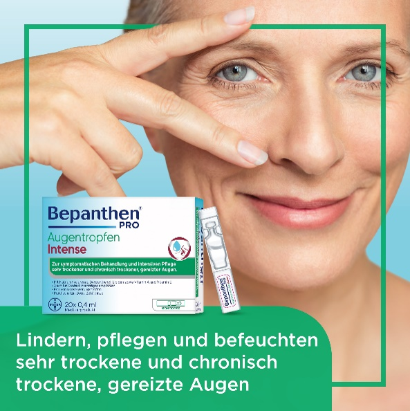 BEPANTHEN PRO Augentropfen Gtt Opht Intense Monodosen Monodos 0.4 ml