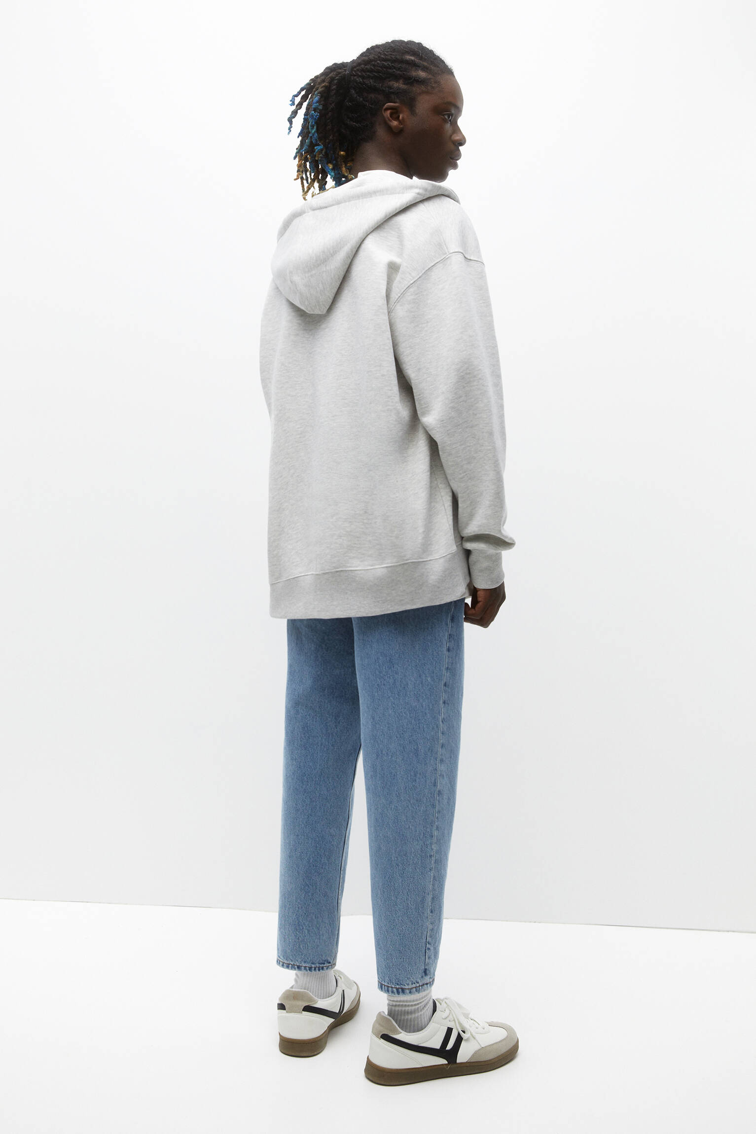 CALÇA JEANS PADRÃO - AZUL MÉDIO