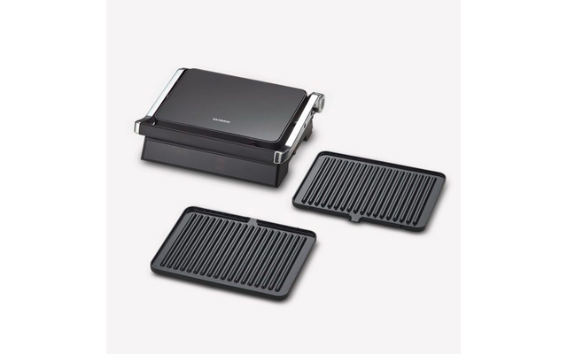 Severin KG 2399 Seveni Comfort Kontaktgrill 2000 W schwarz