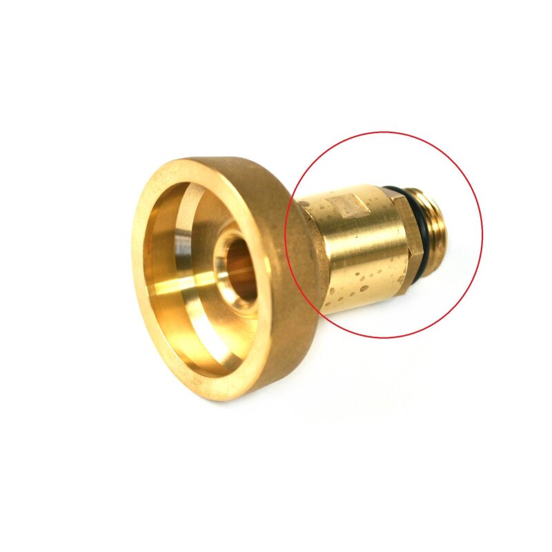 DREHMEISTER LPG Adapter Set inkl. Etui (W21.8) + Sinterfilter (106010)