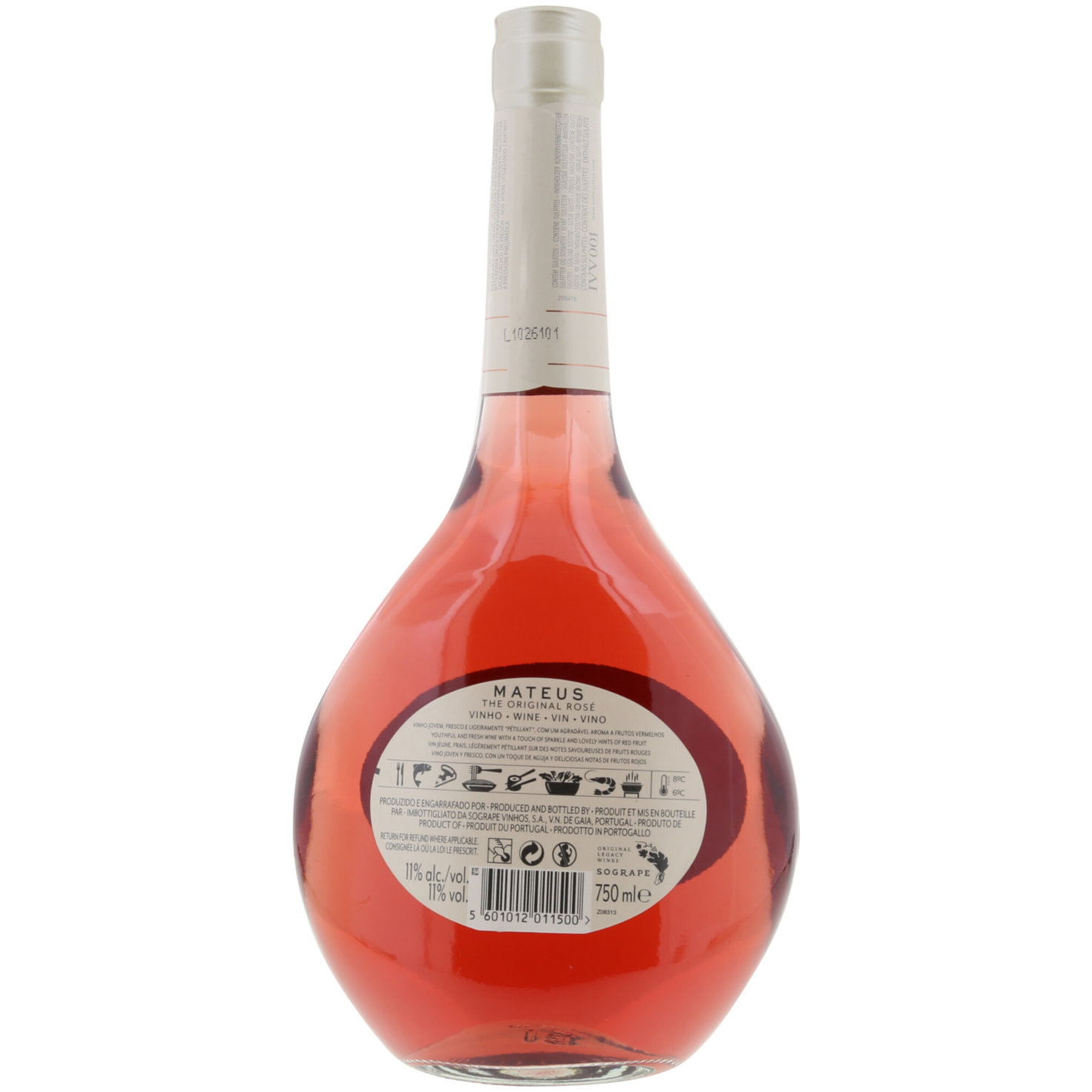 Vinho do Portugal Rosé Mateus -75cl