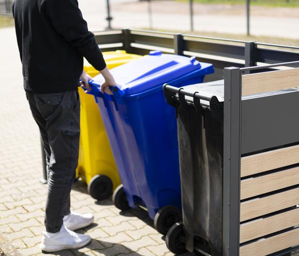 Westmann Mülltonnenverkleidung Planum 3er