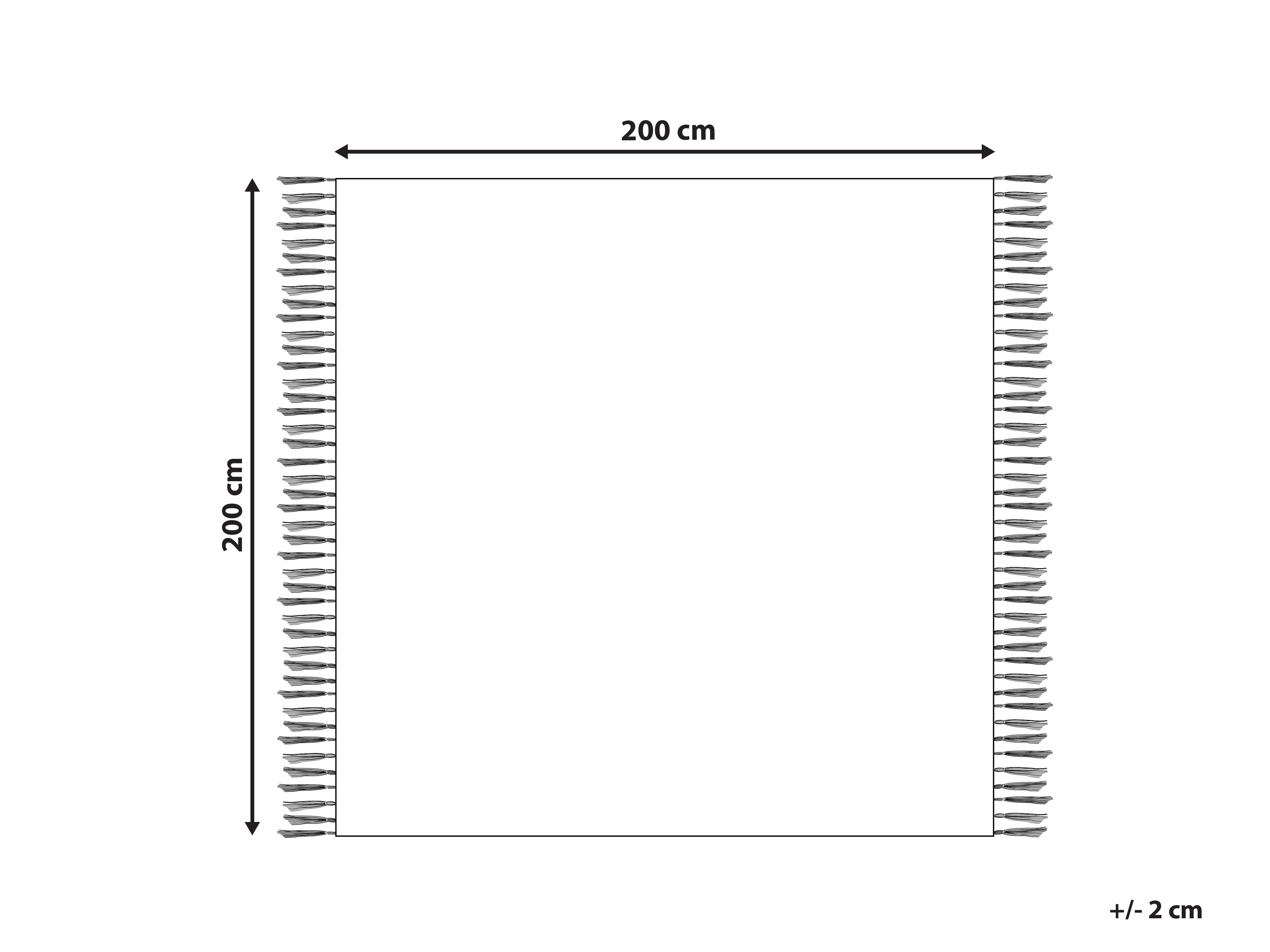 Picknickkleed BUILI 200 x 200 cm Meerkleurig