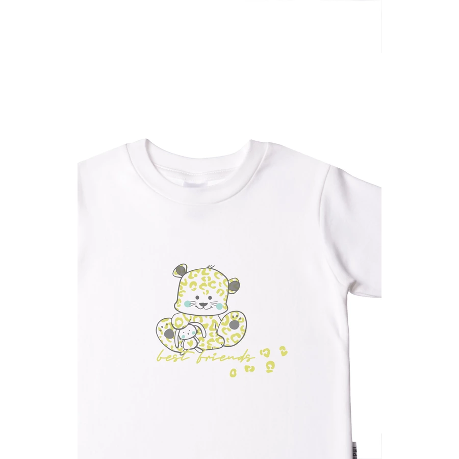 Liliput T-Shirt Leo Baby weiß